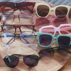 Lot of Sunglasses & Blue Ray Glasses