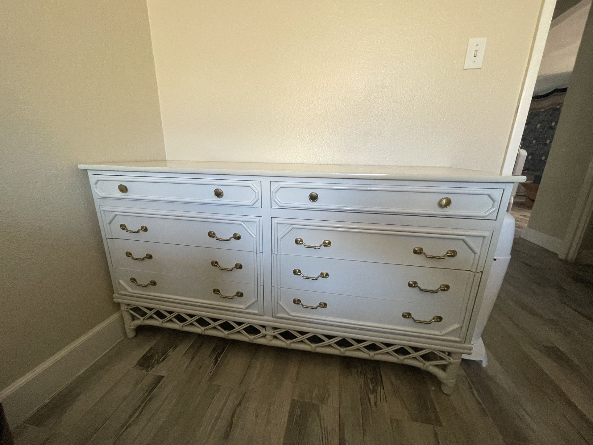 White Dresser