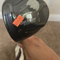 Left handed Brand New Tour Edge Exotics E725 3-Wood (15°) with Project X Denali Shaft