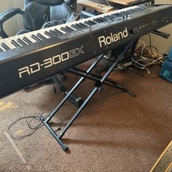 Rolad Keyboard  And Hard Case