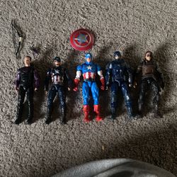 Captain America Action Figures 