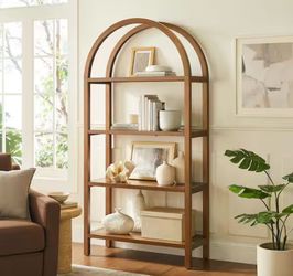 Solid Wood 72”  Bookshelf Brand New in Box