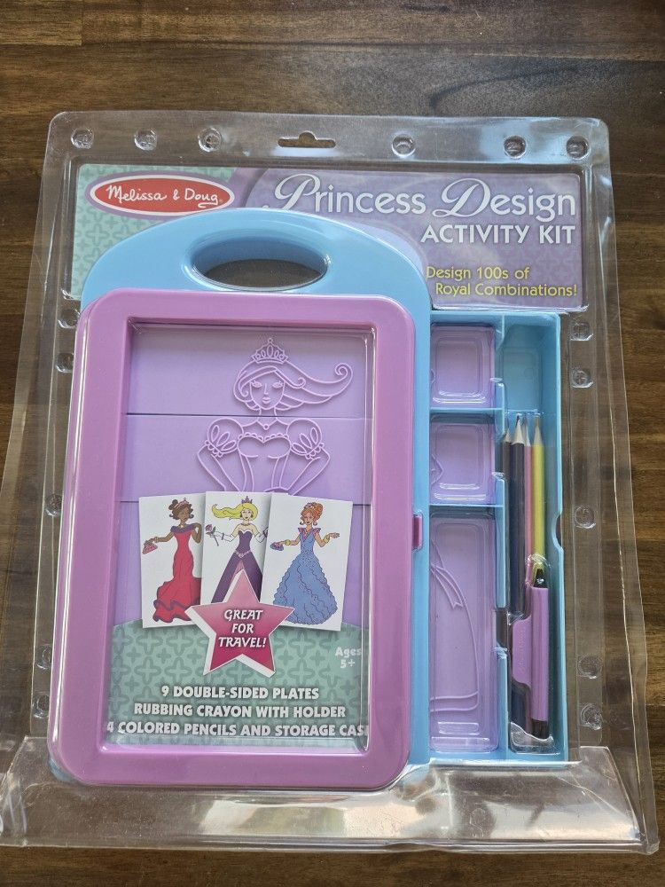 Melissa and Doug Princess Design Activity Kit