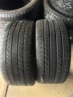 Pair of 245 40 18 Continental pro contact ssr tires