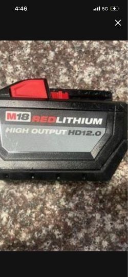 M 18 12.0 Milwaukee battery