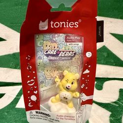 Tonies Care Bear Yellow Sunshine Bear Audio Song Story Music Toniebox Figurine
