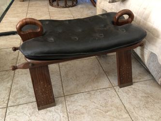 Pakistani camel seat foot rest