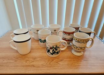 Assorted Ceramic Mugs, take all for $5