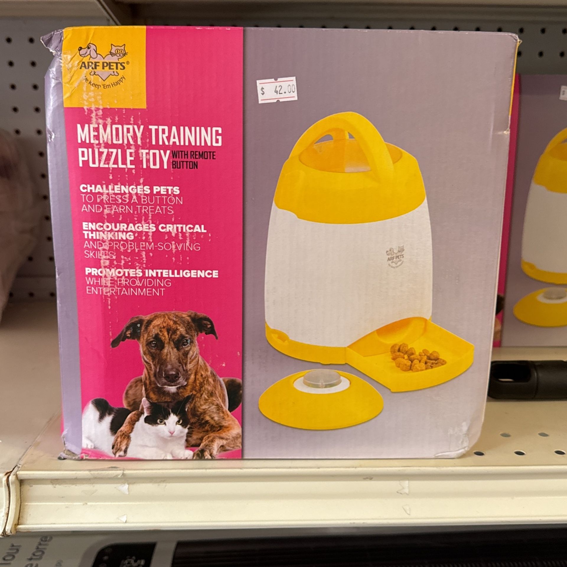 Memory Training Puzzle Toy With Remote Button