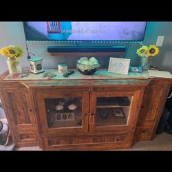 custome made entertainment center