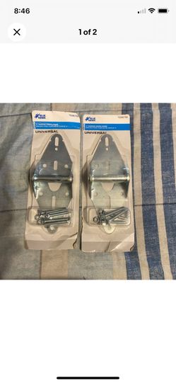 2 garagem Door Hinges 14  gauge Steel  8 Wood 