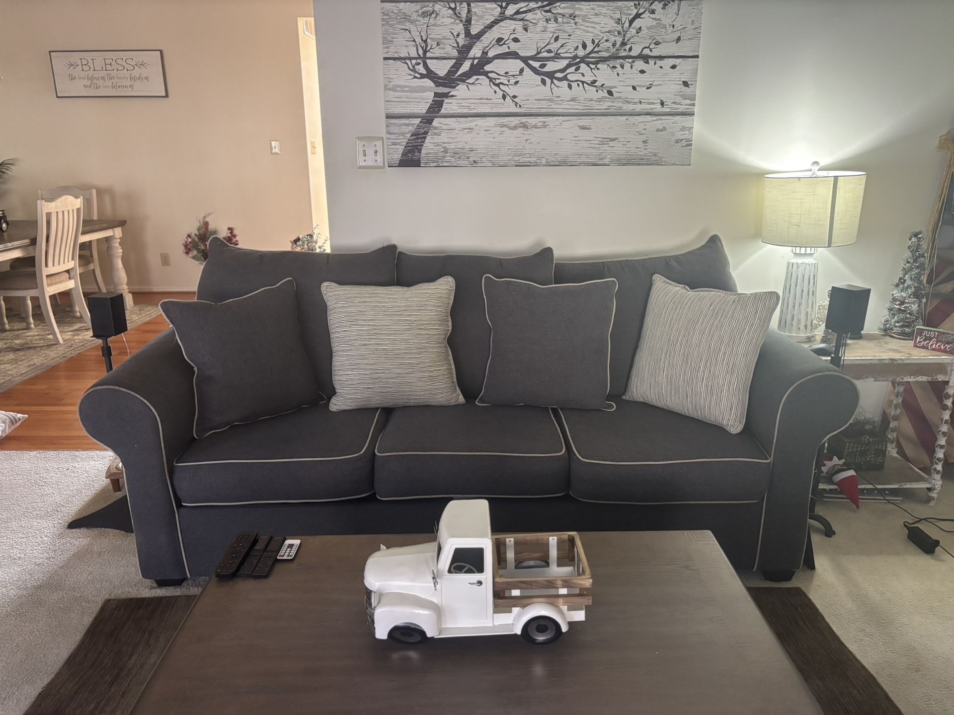 Grey Couch Free