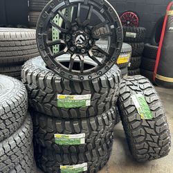 18ā WHEELS & TIRES 6X139.7 RINES & LLANTAS ESPECIAL