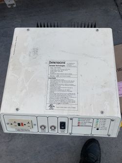 Power inverter by dimensions 2400 watts good condition asking $450 or best offer