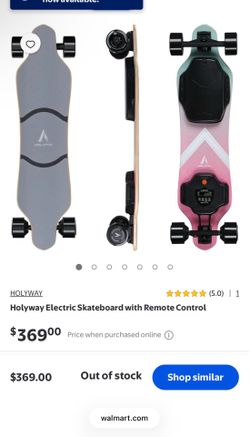 E skate board