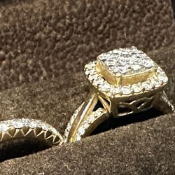 Wedding Ring, Engagement Ring & Band