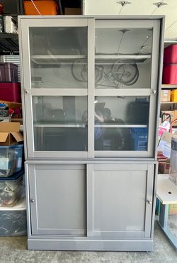 IKEA HVSTA china cabinet