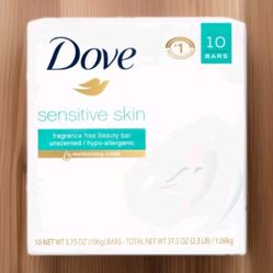DOVE SENSITIVE 10 BARS