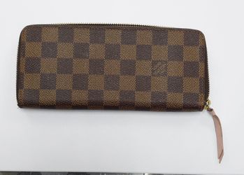 Louis Vuitton EDamier Ebene Clemence Wallet 100% Authentic