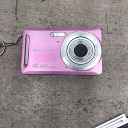 Used  pink CASIO EXILIM 8.1 media Pixel Camera
