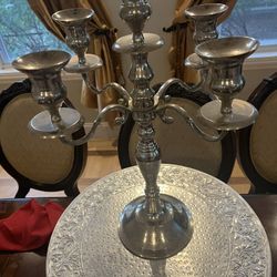 Candle Holder And Cake Stand 