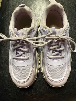 Lavender Chunky Sole Sneakers/Girls