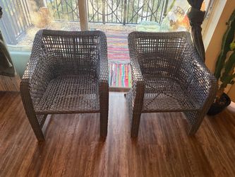 Patio chairs