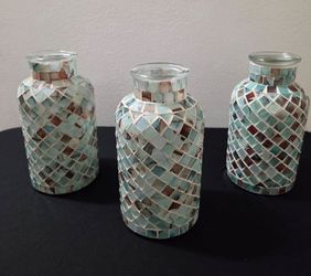 PIC Frame Mosaic Vases ($30 EACH) @ Lasting Creations