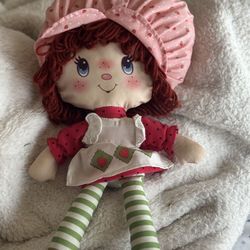 Strawberry Shortcake Scented Vintage Doll