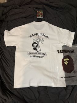 white chrome Bape