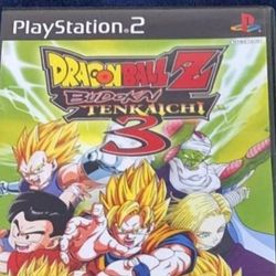 PS2 Dragonball Tenkaichi 3