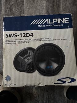 Alpine 12inch sub