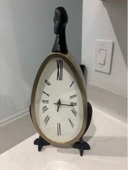 Metal duck clock (new)