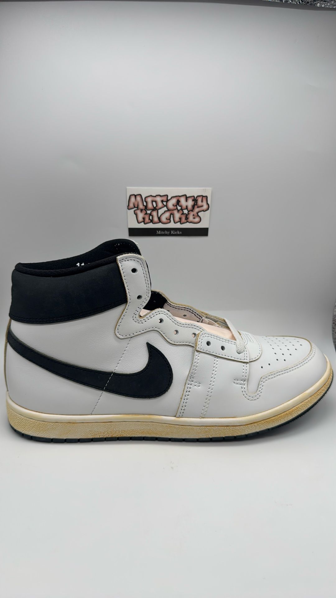 Nike Jordan Air Ship PE SP A Ma Maniére White Black Sz. 11.5