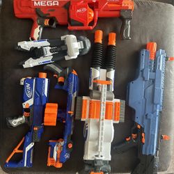 Used Nerf Guns And Random Toys 