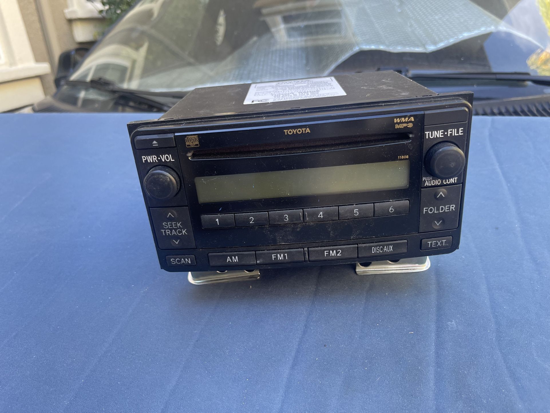 Toyota CD And Radio Player