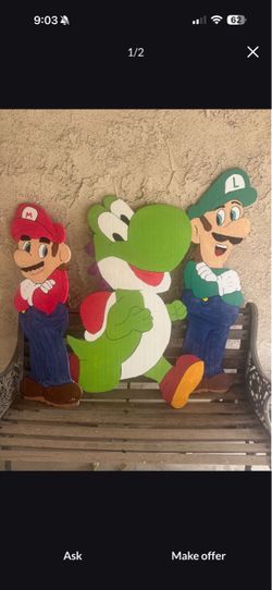 Mario Foam Character