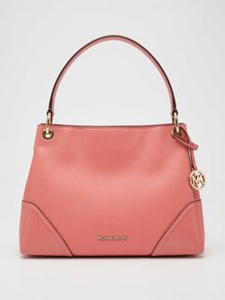 Michael Kors Pink Leather Shoulder Bag
