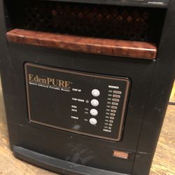 Space Heater, Eden, Pure Infrared With Energy, Saving Settings, 