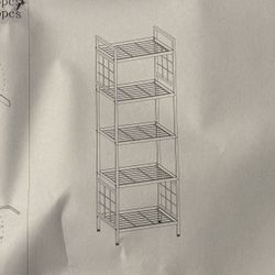5 Tier Shelf Rack