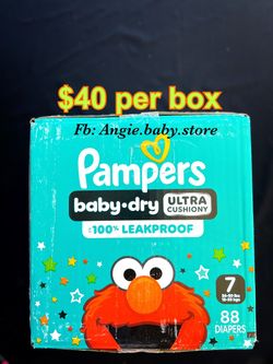 Pampers baby dry size 7