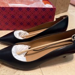 Tory Burch Elizabeth 40mm Pump Baby Calf Size 9