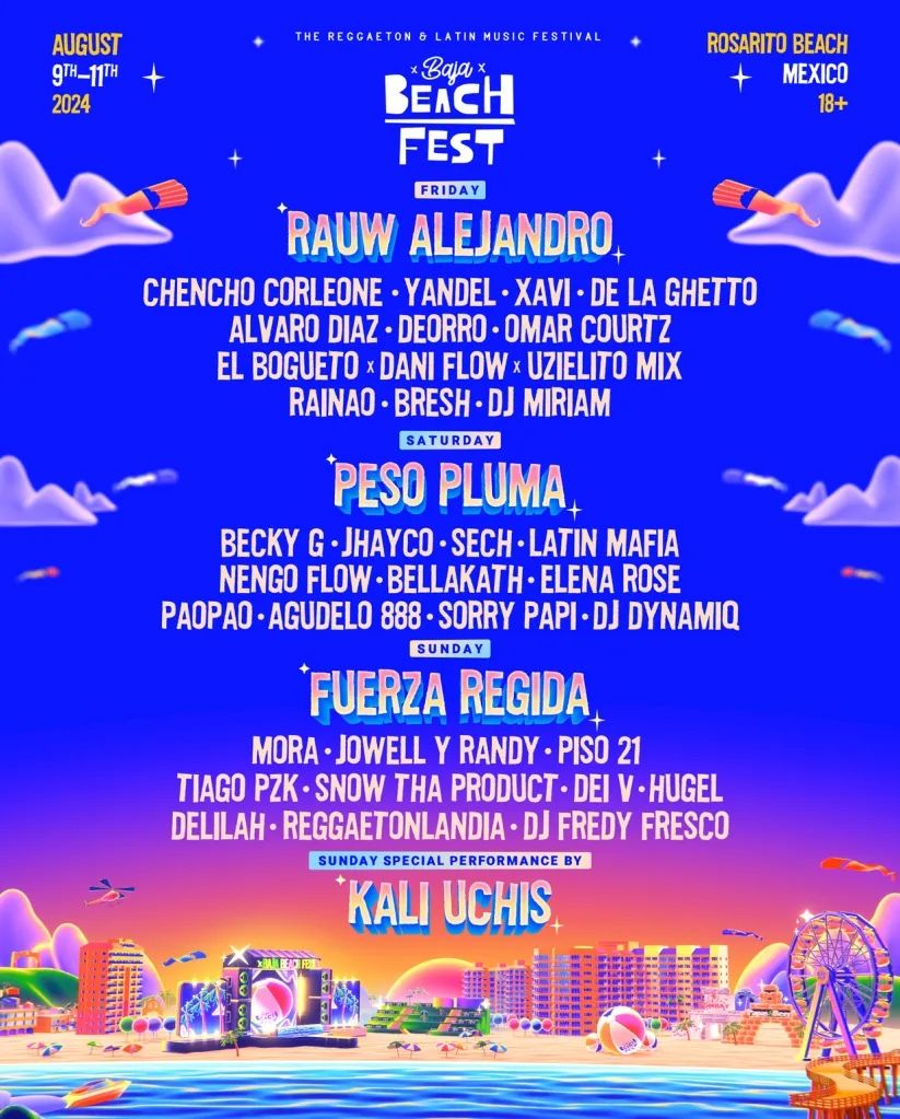 Baja Beach Fest Tickets GA 2024