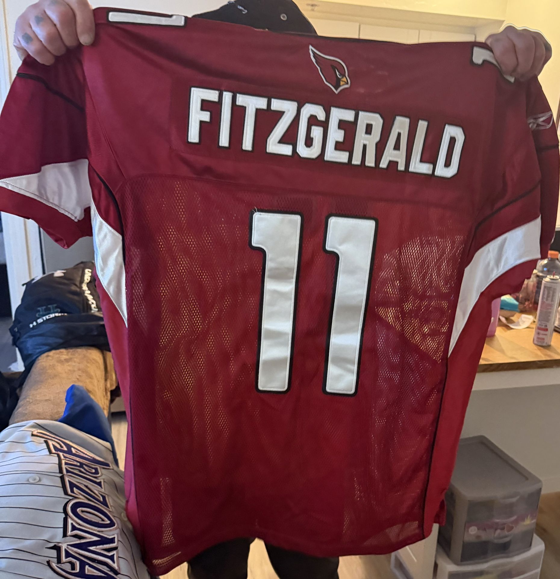 NFL On field Reebok AZ cardinals