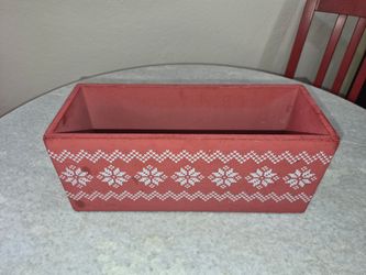 Scandinavian style wood box