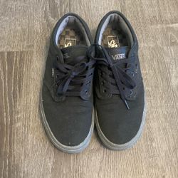 Black Vans Size 10 Mens