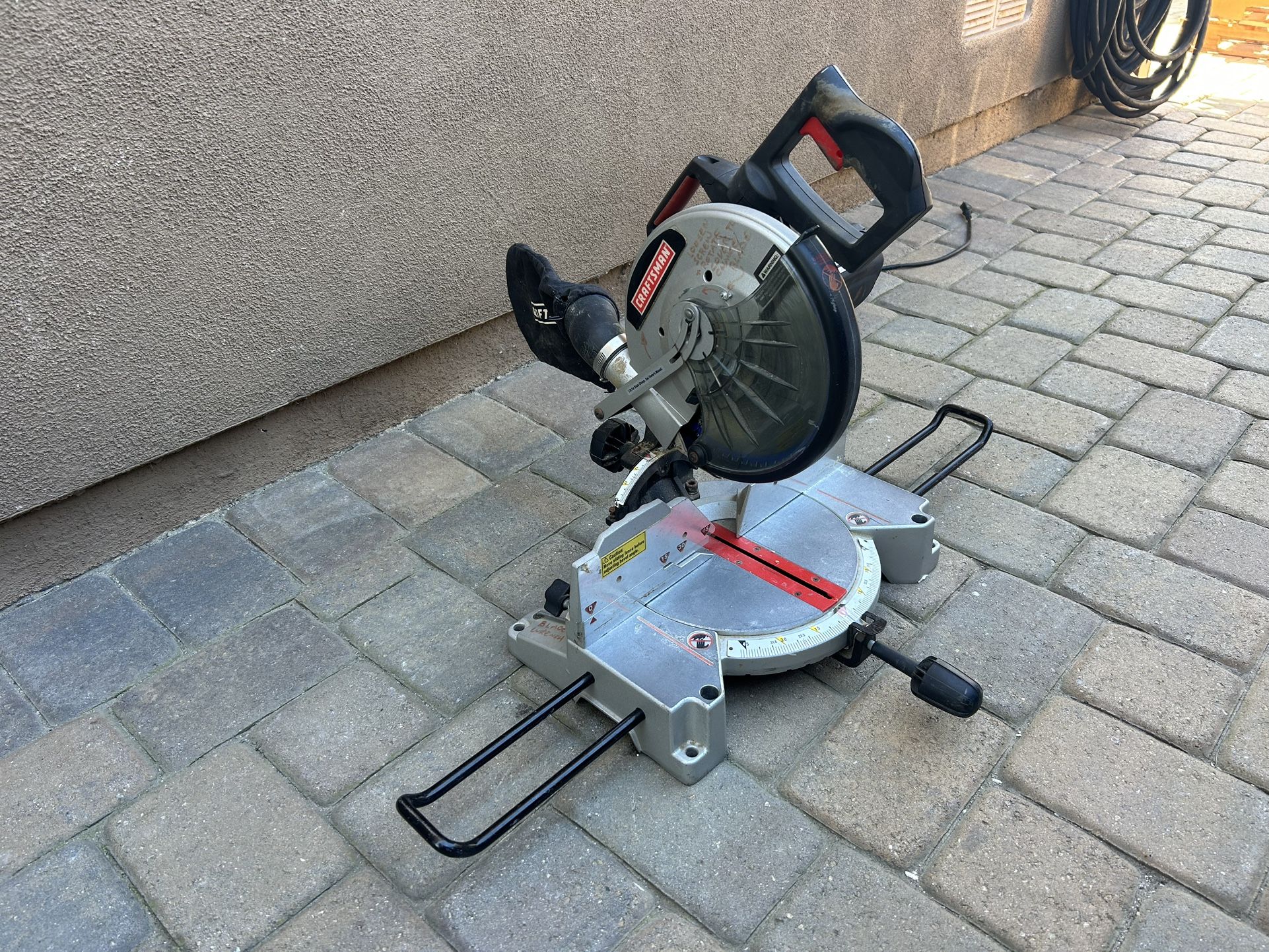 10” Miter Saw, Craftsman Laser Cut Line