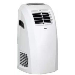 LG PORTABLE AC Unit 9000 BTU Comes With Remote And Window Shlats For Exhaust. 