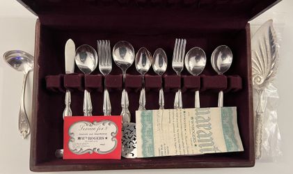 Silverwares set Rogers is