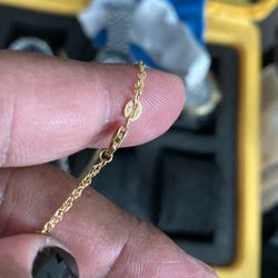 10k Gold 18 Inch Chain 